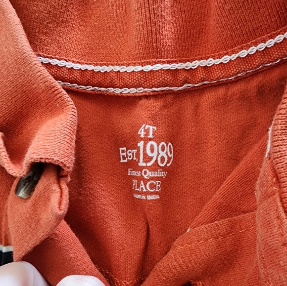 Orange Striped Shirt - Picture 3 of 3